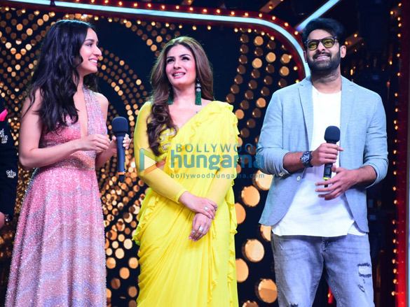 photos prabhas and shraddha kapoor snapped on sets of nach baliye 9 promoting their film saaho 3