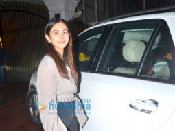 Photos: Rakul Preet Singh spotted at Anand Pandit’s office in Juhu