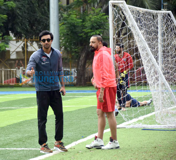 photos ranbir kapoor dino morea abhishek bachchan and others snapped at all stars football match 6