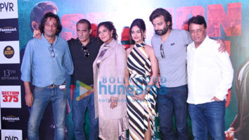 Photos: Richa Chadda, Akshaye Khanna and others snapped at Section 375 trailer launch