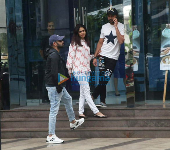 photos riteish deshmukh genelia dsouza and ram pothineni potted at yauatcha in bkc 1