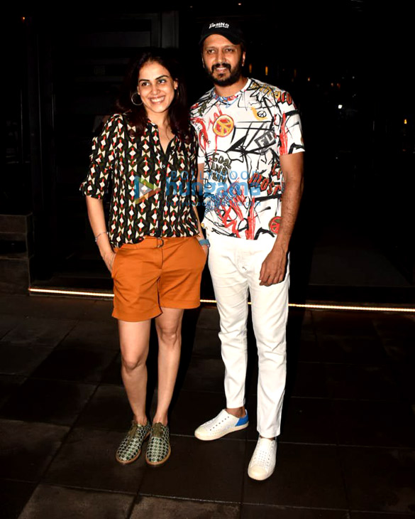 photos riteish deshmukh genelia dsouza sajid khan and others spotted at yauatcha in bkc 6