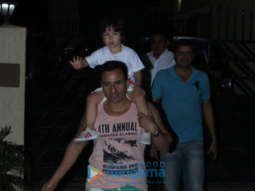 Photos: Saif Ali Khan and Taimur Ali Khan spotted at the gym