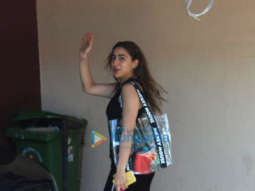 Photos: Sara Ali Khan snapped outside the gym