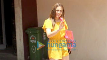 Photos: Sara Ali Khan spotted after her Pilates session