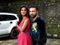 Photos: Shilpa Shetty and Raj Kundra snapped for upcoming show ‘Lagao Boli’
