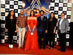Photos: Sonam Kapoor Ahuja and Dulquer Salmaan snapped attending the trailer launch of her film The Zoya Factor