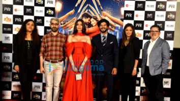 Photos: Sonam Kapoor Ahuja and Dulquer Salmaan snapped attending the trailer launch of her film The Zoya Factor