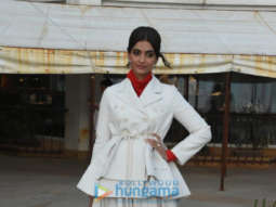 Photos: Sonam Kapoor Ahuja snapped promoting her film The Zoya Factor