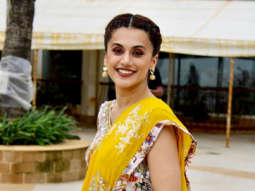 Photos: Taapsee Pannu, Kirti Kulhari and others snapped during ‘Mission Mangal’ promotions in Juhu