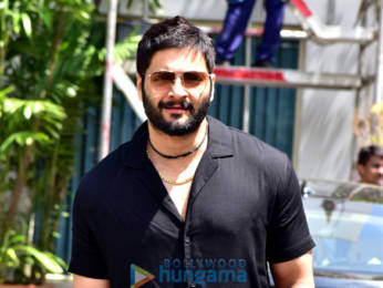 Photos: Team of Prasthanam snapped leaving to promote the film in Delhi