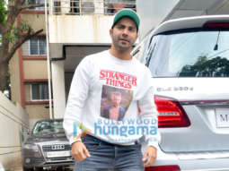 Photos: Varun Dhawan snapped at his office in Juhu