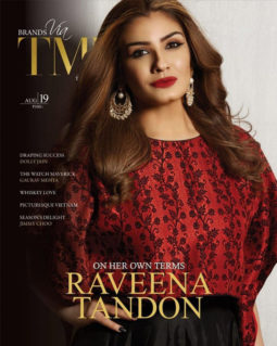 Raveena Tandon On The Covers of TMM