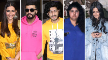 Sonam Kapoor Ahuja, Arjun Kapoor, Mohit Marwah, Anshula Kapoor and Rhea Kapoor snapped celebrating Rakshabandhan