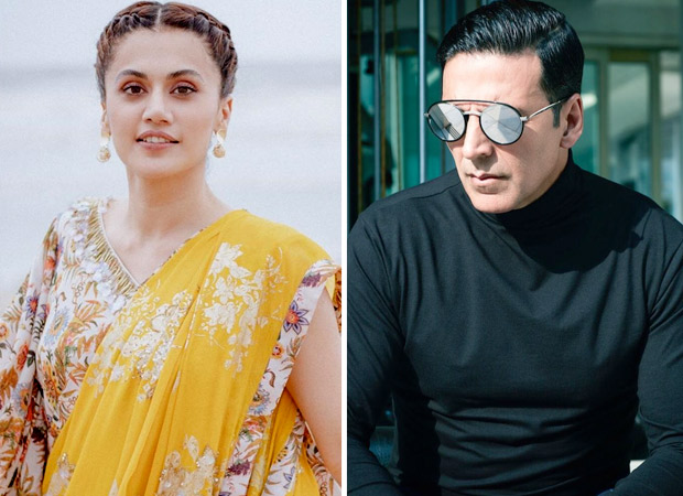 Taapsee Pannu speaks up on criticism against Akshay Kumar who is prominently featuring on Mission Mangal posters 
