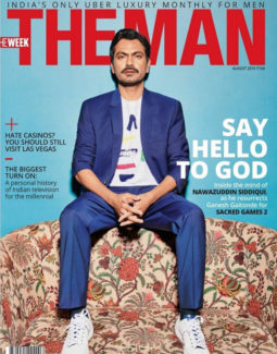 Nawazuddin Siddiqui on the cover of The Man, Aug 2019