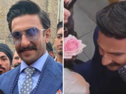 VIDEO: Ranveer Singh receives a rose from an elderly woman at Southall, his response is adorable