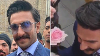 VIDEO: Ranveer Singh receives a rose from an elderly woman at Southall, his response is adorable