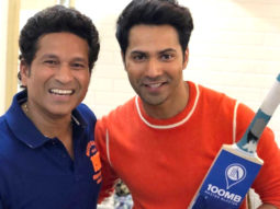 Varun Dhawan begins chat show on his YouTube channel with Sachin Tendulkar