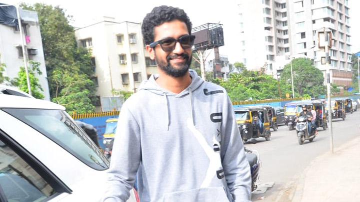 Vicky Kaushal spotted at Juhu