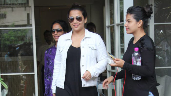 Vidya Balan spotted at Sequel in Bandra