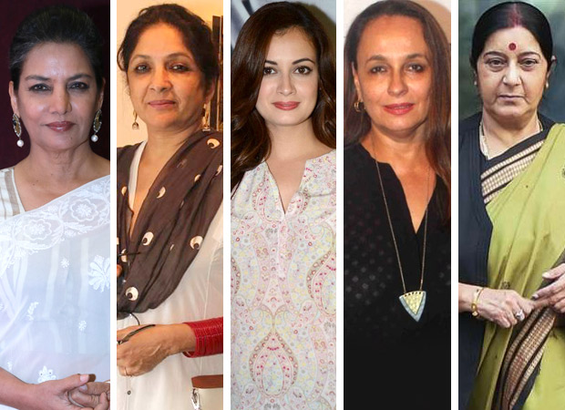 Women from Indian cinema pay their respects to Sushma Swaraj Women from Indian cinema pay their respects to Sushma Swaraj