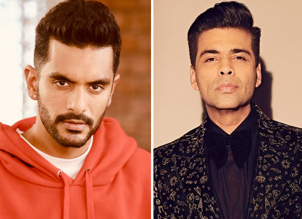 Angad Bedi digs into Karan Johar's wardrobe for his look in The Zoya Factor