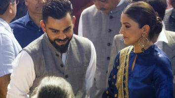 Anushka Sharma and Virat Kohli hold back their tears after hearing an incident of his father’s demise