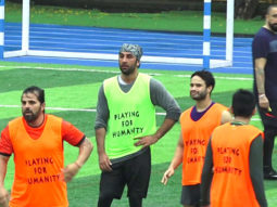 Arjun Kapoor, Ranbir Kapoor and others play football practice match at Jamnabai ground