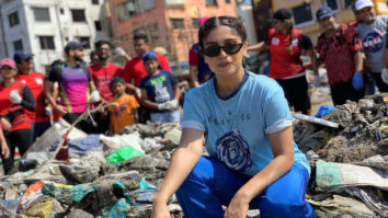 Bhumi Pednekar joins hands with Afroz Shah for Versova Beach Cleanup