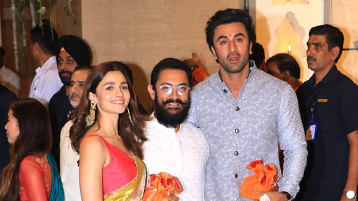 Celebs grace Mukesh Ambani’s residence for Ganesh Chaturthi celebration