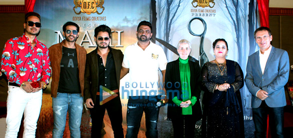 celebs grace the poster launch of 2 hindi films mahi scissor 2