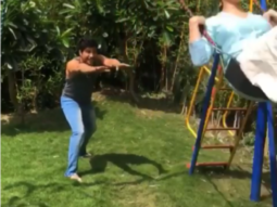 Coolie No 1: Varun Dhawan and Sara Ali Khan are swinging in fun times on the sets of the film