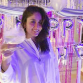 Kareena Kapoor Khan is all smiles as she cuts the cake on her birthday