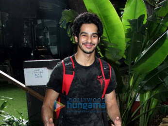 Photos: Ishaan Khatter spotted at the gym in Bandra