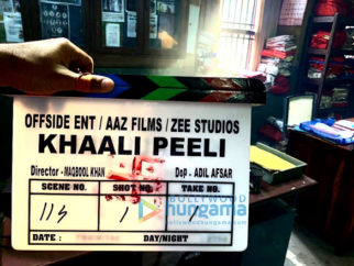 On The Sets Of The Movie Khaali Peeli