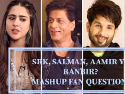 Movie With Shah Rukh, Salman & Shahid? | Sara | Vidya | Katrina | Ananya | Fan Questions with Celebs