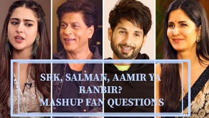 Movie With Shah Rukh, Salman & Shahid? | Sara | Vidya | Katrina | Ananya | Fan Questions with Celebs Movie With Shah Rukh, Salman & Shahid? | Sara | Vidya | Katrina | Ananya | Fan Questions with Celebs