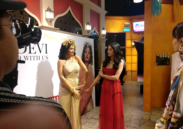 PHOTOS: Boney Kapoor, Janhvi Kapoor and Khushi Kapoor unveil Sridevi’s statue at Madame Tussauds Singapore PHOTOS: Boney Kapoor, Janhvi Kapoor and Khushi Kapoor unveil Sridevi’s statue at Madame Tussauds Singapore