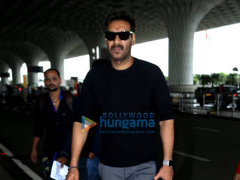 Photos: Ajay Devgn and Amrita Rao snapped at the airport