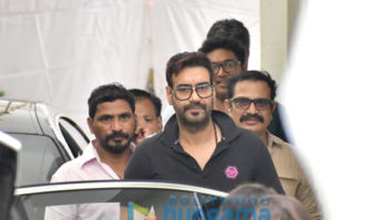 Photos: Ajay Devgn spotted at Sunny Super Sound in Juhu