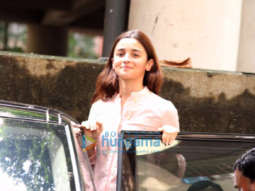 Photos: Alia Bhatt snapped at Sanjay Leela Bhansali’s office in Juhu