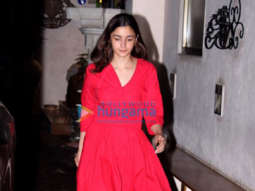 Photos: Alia Bhatt spotted at Anil Kapoor’s house