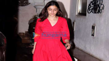 Photos: Alia Bhatt spotted at Anil Kapoor’s house