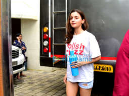 Photos: Alia Bhatt spotted on location shooting for Sadak 2 in Bandra