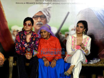 Photos: Bhumi Pednekar and Taapsee Pannu grace the trailer launch of Saand Ki Aankh