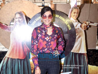 Photos: Bhumi Pednekar and Taapsee Pannu grace the trailer launch of Saand Ki Aankh