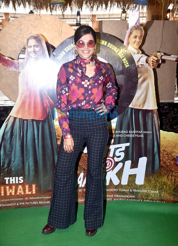 photos bhumi pednekar and taapsee pannu grace the trailer launch of saand ki aankh 7