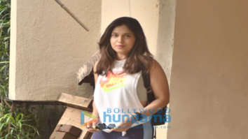 Photos: Bhumi Pednekar snapped at a dance class in Andheri