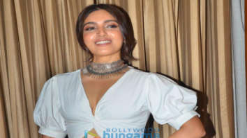 Photos: Bhumi Pednekar snapped promoting her film Saand Ki Aankh